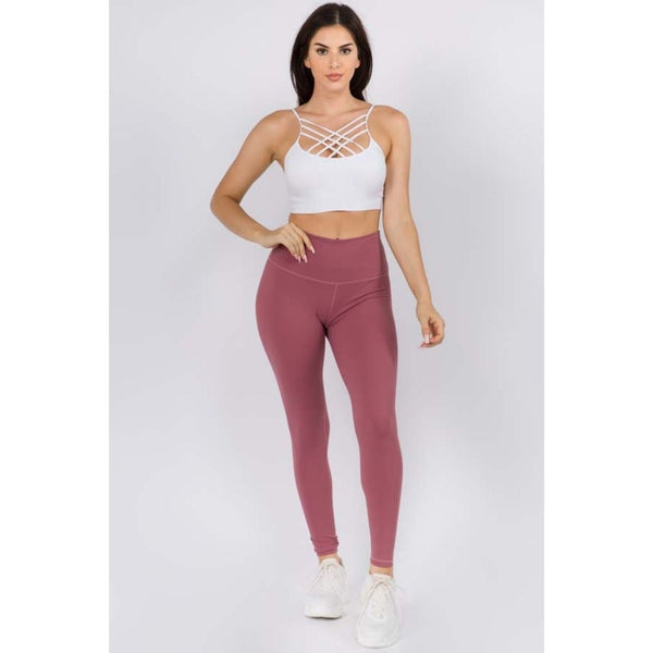 30" Dusty Rose Buttery Classic Legging