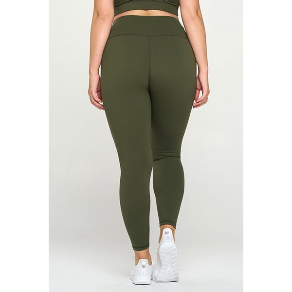 30" Army Green Buttery Classic Legging